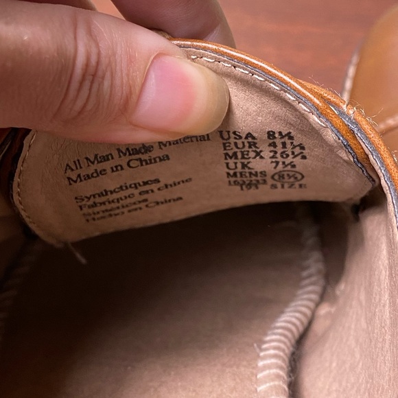 Dexter | Alec Cap Toe Comfort Oxford Cognac Vegan Leather - 8.5 - Picture 11 of 11